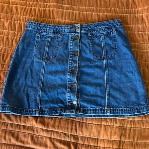 Topshop Denim skirt